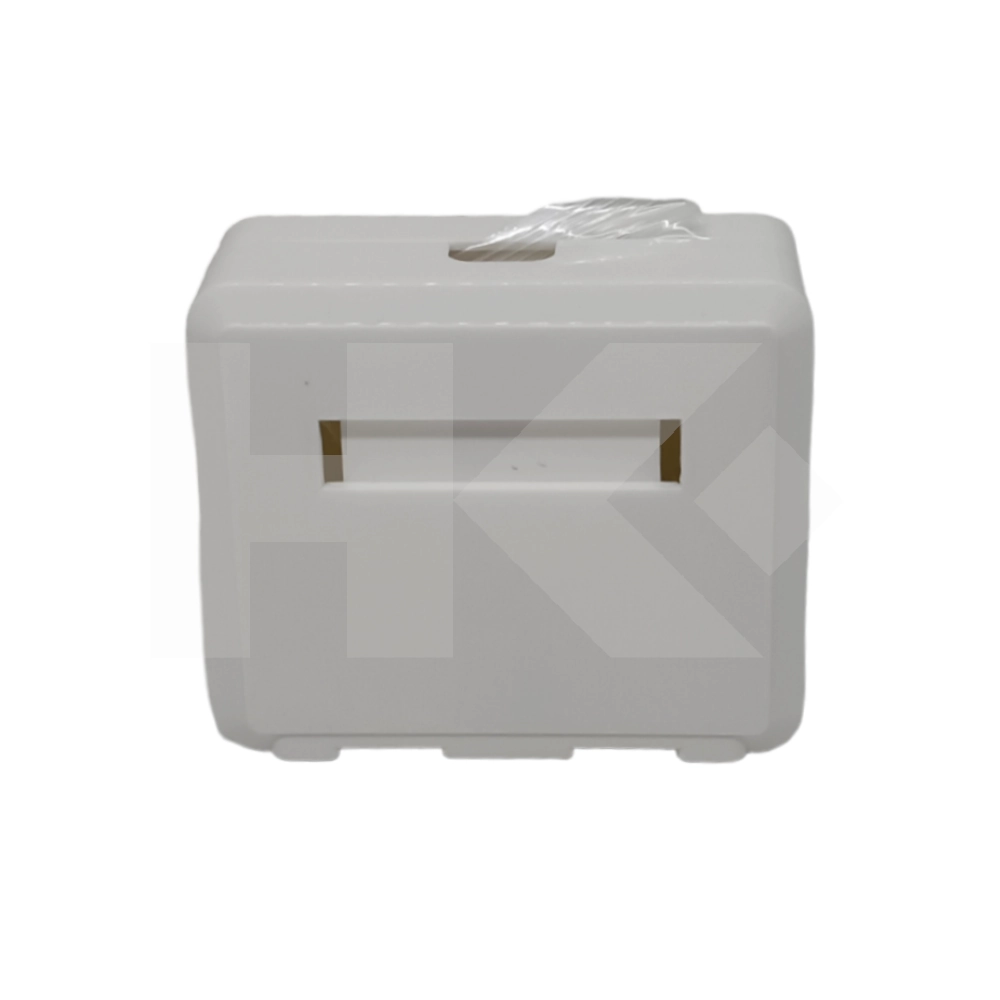 ROSETA RJ45 2 PUESTOS BLANCA