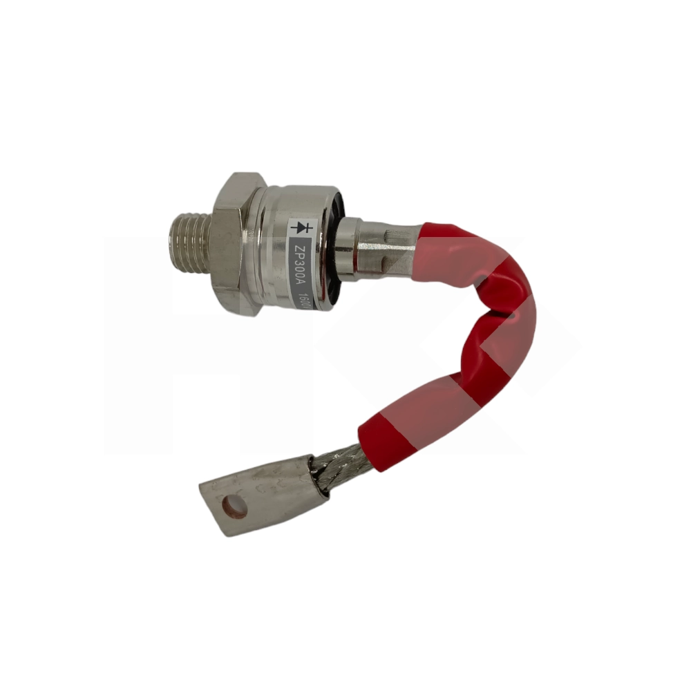 DIODO RECTIFICADOR 300A 1600V ANODO A BASE ROJO