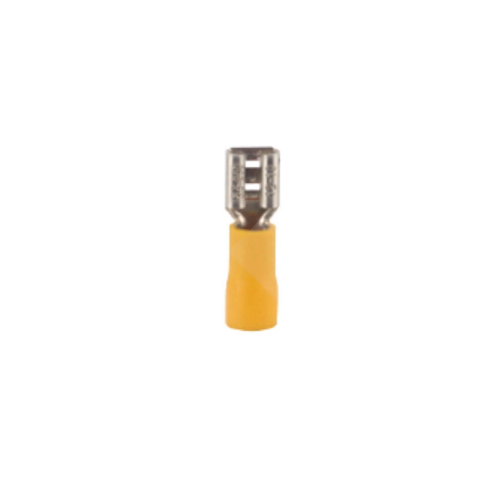 TERMINAL FDD5.5-250 HEMBRA AMARILLO AWG12-10 0.8X6.35MM
