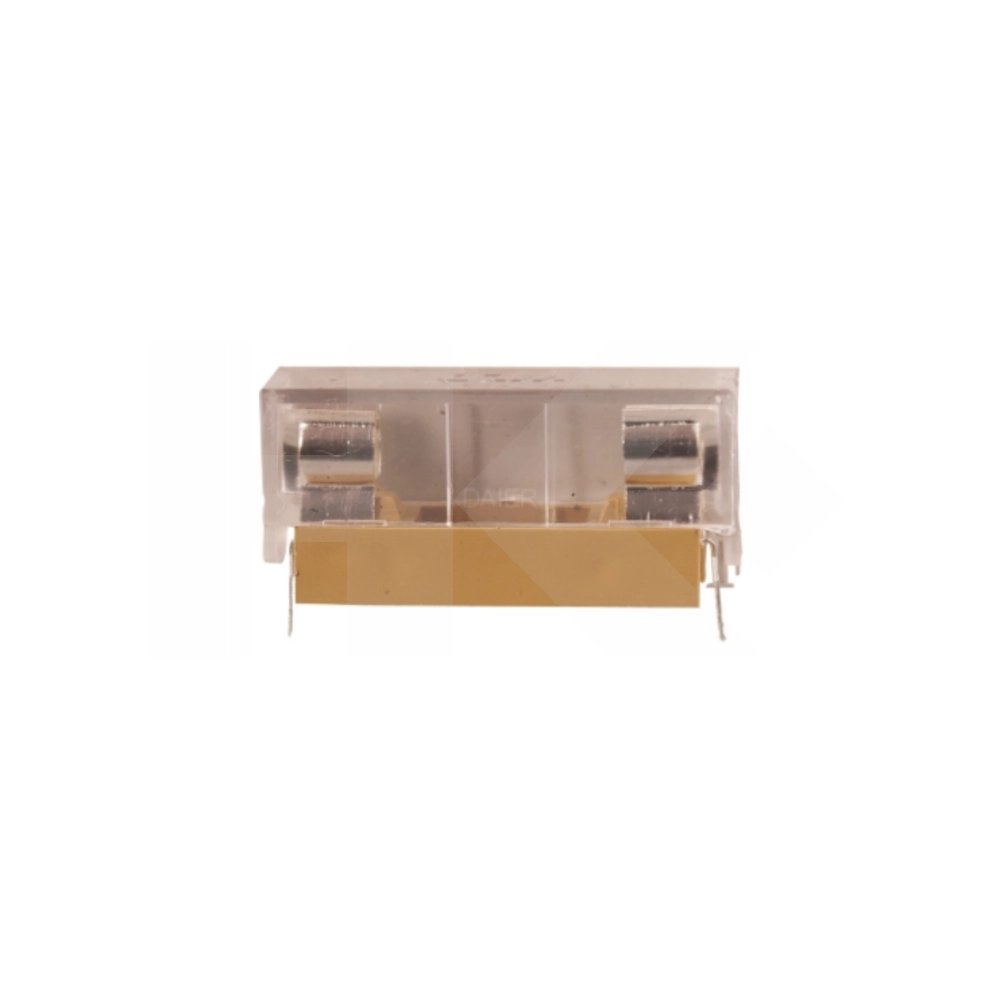 PORTAFUSIBLE PARA IMPRESO PLACA CON TAPA 6X30MM