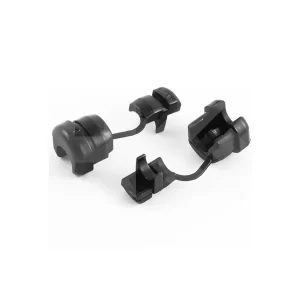 PASACABLE PLASTICO CON TRABA 6MM NEGRO