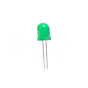 LED VERDE 10MM DIFUSO