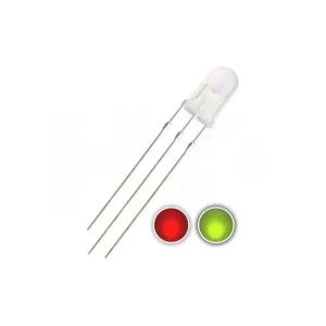 LED ROJO/VERDE 5MM 3 PIN