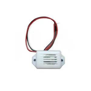 BUZZER 12VDC PIEZOELECTRICO BLANCO 23X17X15MM