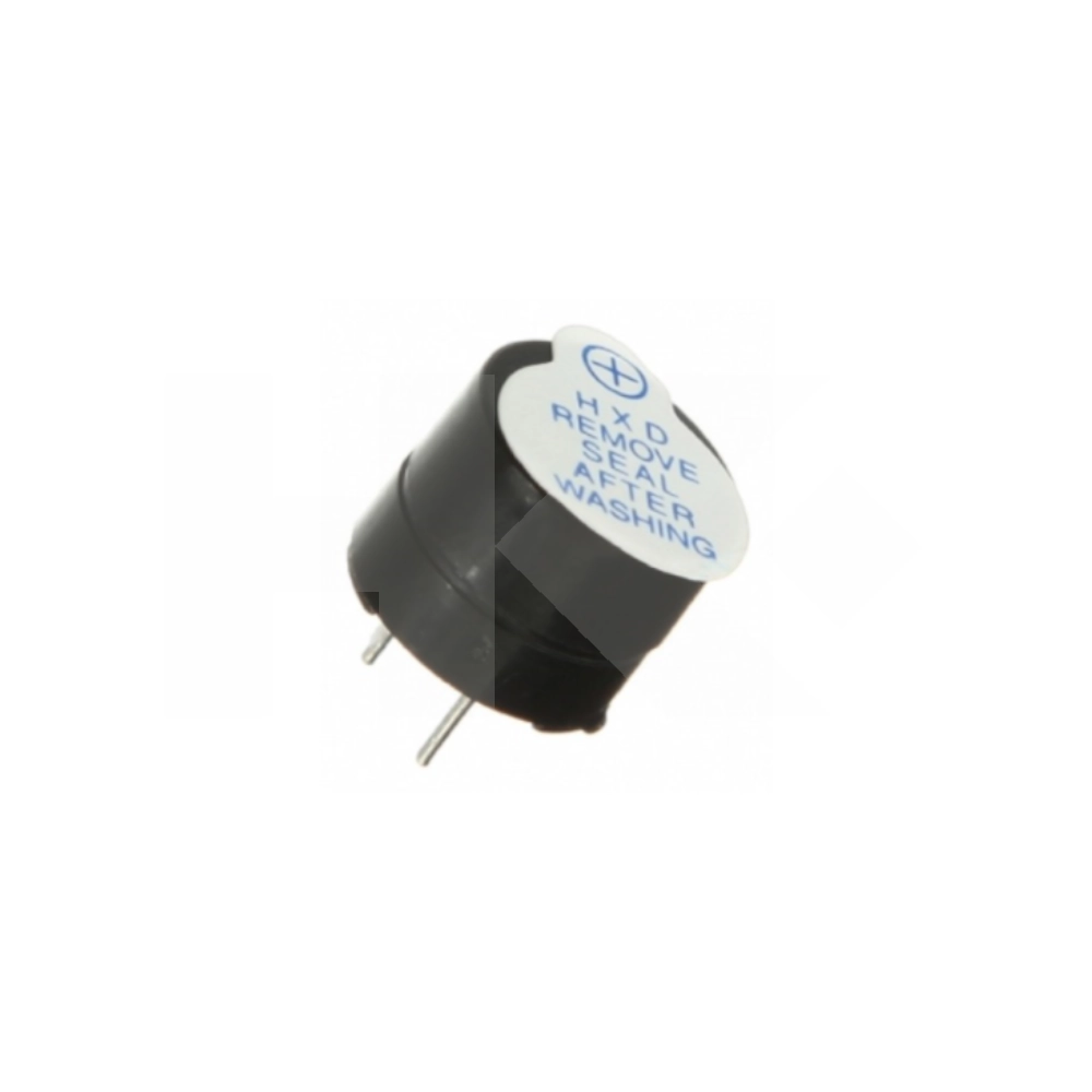 BUZZER 6-15VDC PIEZOELECTRICO CON 2 PIN 12MM