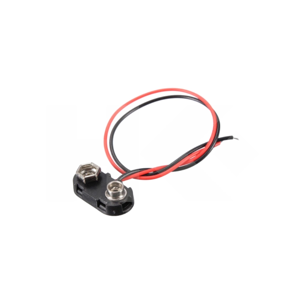 BROCHE PARA BATERIA 9V BAKELITA