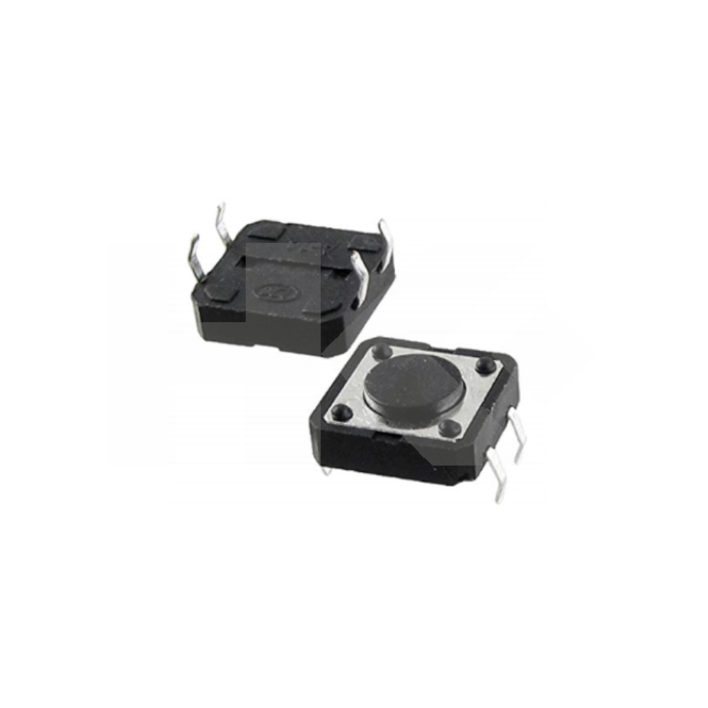 PULSADOR MINI TAC 4 PIN 12X12X4.3MM (SW717)