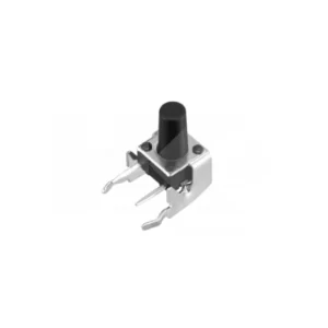 PULSADOR MINI TAC 4 PIN 6X6X9.5MM PIN EN ANGULO (SW774)