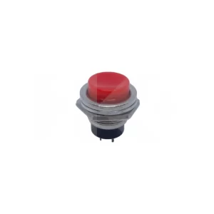 PULSADOR N/A BOTON 3A 125VAC ROJO (SW733RD)