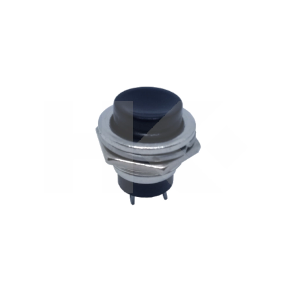 PULSADOR N/A BOTON 3A 125VAC NEGRO (SW733BK)