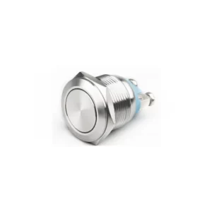 PULSADOR ACERO INOXIDABLE 19MM 2A 250VAC