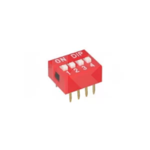 DIP SWITCH 4 PINES