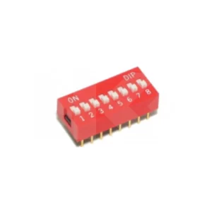 DIP SWITCH 8 PINES