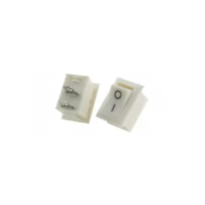 INTERRUPTOR MODULAR 6A 250VAC 2 PIN ON-OFF BLANCO (SW102AWH)