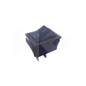 INTERRUPTOR MODULAR ON-OFF 15A 250VAC 4 PIN DPST NEGRO (SW1442)