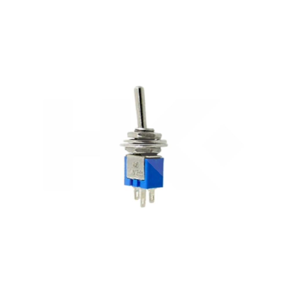 INTERRUPTOR PALANCA MINI 3 PIN 3A 125VAC ON-ON SPDT (SW203)