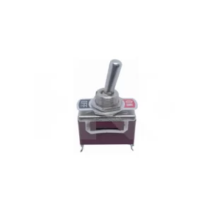 INTERRUPTOR PALANCA 2 PIN 15A 250VAC ON-OFF CAFE (SW262)