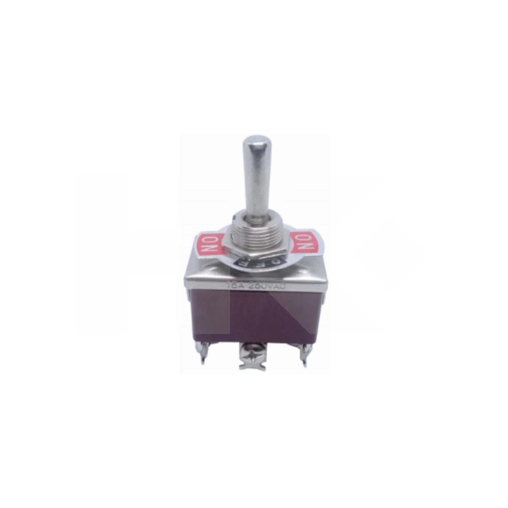 INTERRUPTOR PALANCA 6 PIN 15A 250VAC (ON)OFF(ON) PULS. DPDT (SW268