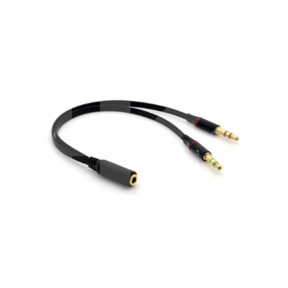CABLE 3.5MM ST. HEMBRA 4 CONTACTOS A 3.5MM/M ST. X 2