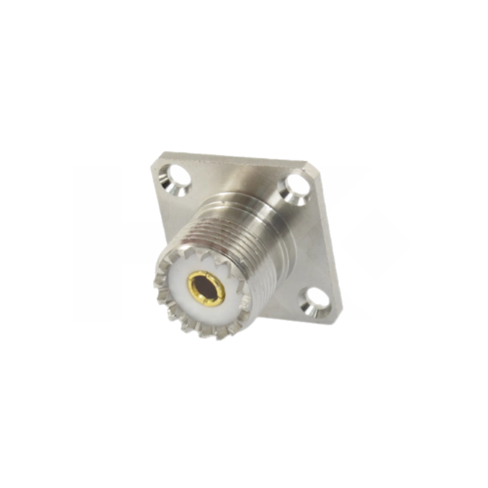 CONECTOR PL259/H (UHF) CHASSIS CUADRADO (CN411)