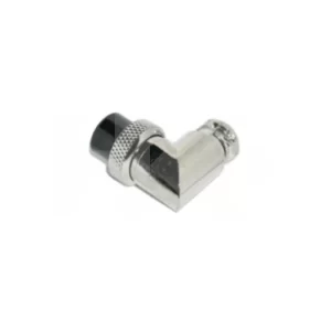 CONECTOR DIN 2 PIN HEMBRA PARA MICR. VOLANTE EN ANGULO ATORN.