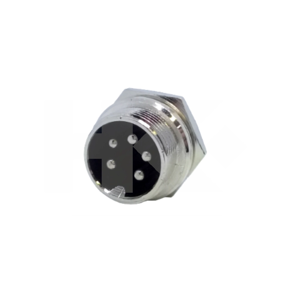 CONECTOR DIN 5 PIN MACHO PARA MICR. CHASSIS ATORN.