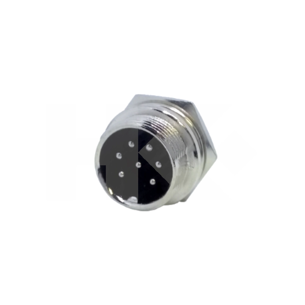 CONECTOR DIN 7 PIN MACHO PARA MICR. CHASSIS ATORN.