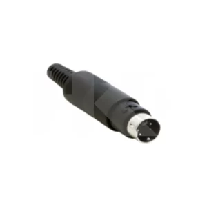 CONECTOR DIN MINI/M 4 PIN VOLANTE