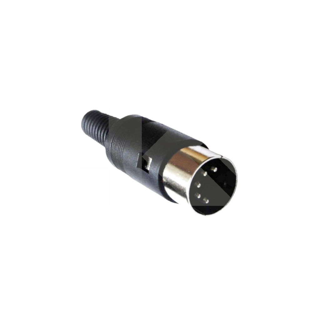 CONECTOR DIN/M 5 PIN 180? VOLANTE