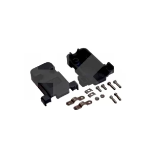 CONECTOR DB9 TAPA PLASTICA NEGRA