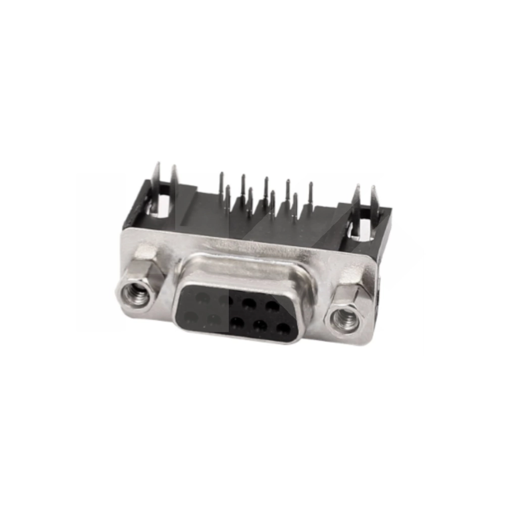 CONECTOR DB9/H RS232 9 PIN 90? CON IMPRESO