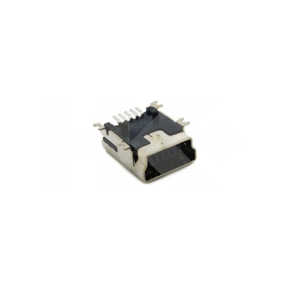 CONECTOR MINI USB/H TIPO B IMPRESO PIN RECTO