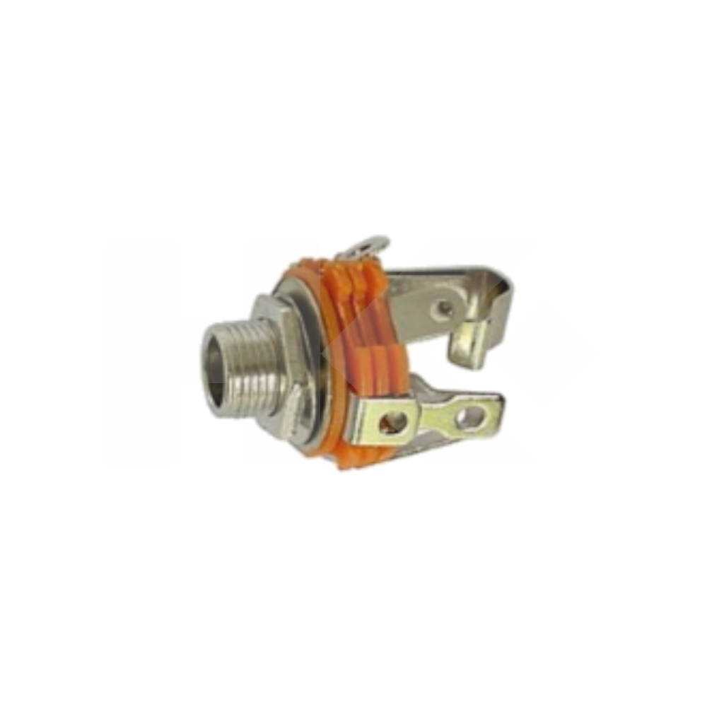 CONECTOR 6.3MM/H ST. CHASSIS CON SWITCH N/C
