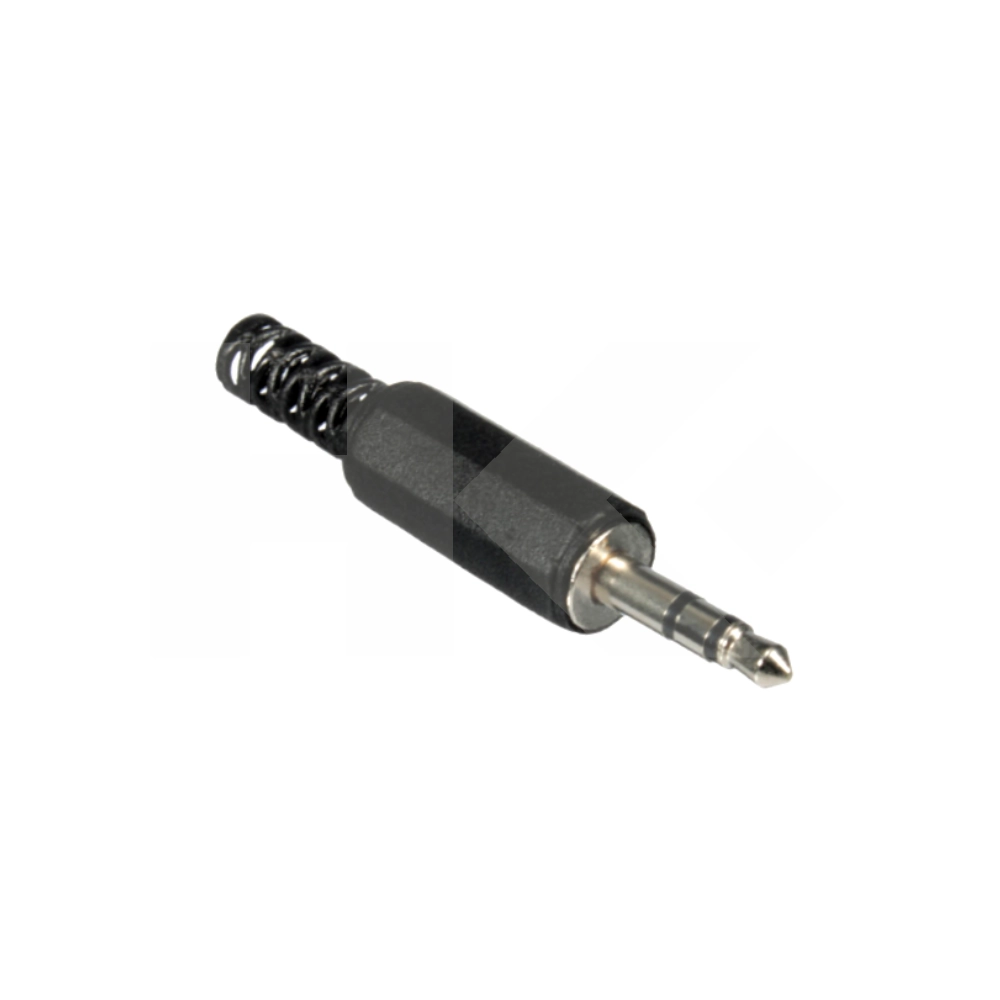 CONECTOR 3.5MM/M STEREO PLASTICO VOLANTE