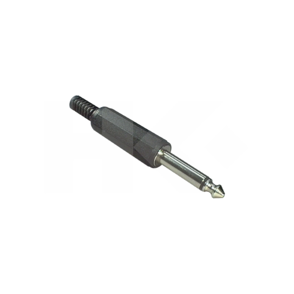 CONECTOR 6.3MM/M MONO PLASTICO VOLANTE