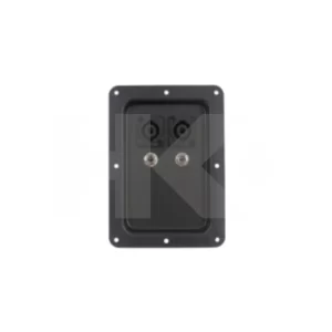 TERMINAL PARLANTE CON 2 SPEAKON + 2 JACK 6.3MM RECT. CHASSIS