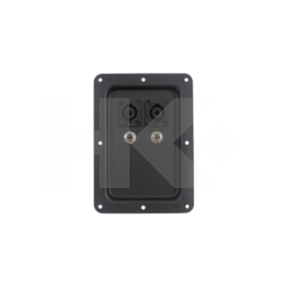 TERMINAL PARLANTE CON 2 SPEAKON + 2 JACK 6.3MM RECT. CHASSIS