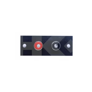 TERMINAL RCA HEMBRA CHASSIS DOBLE CON PLACA