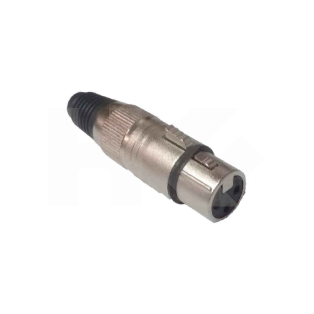 CONECTOR CANNON HEMBRA METALICO VOLANTE