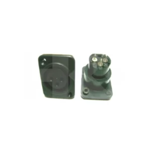 CONECTOR CANNON HEMBRA PLASTICO CHASSIS