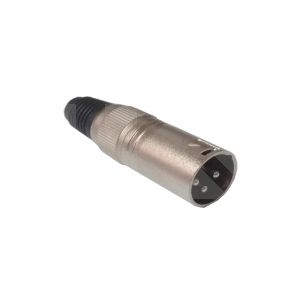 CONECTOR CANNON MACHO METALICO