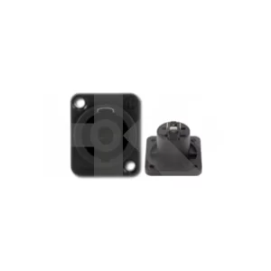 CONECTOR SPEAKON HEMBRA 4 POLOS CON SEGURO METAL CHASSIS