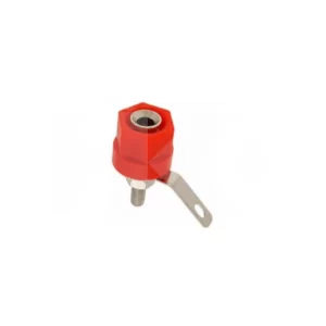 BORNE PARA BANANA 4MM ROJO