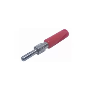 CONECTOR BANANA PARA ATORNILLAR ROJO