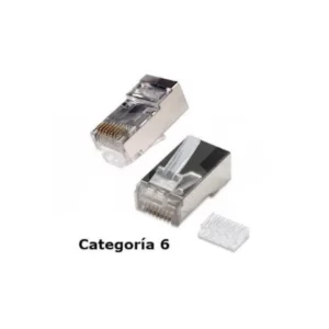 TERMINAL DE RED RJ45 CAT6E 8P8C METALIZADO