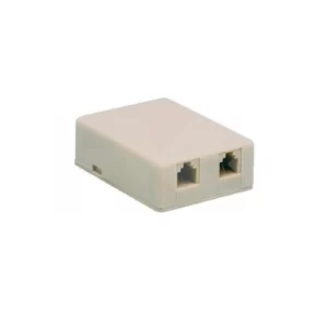 ROSETA TELEFONICA RJ11 DOBLE