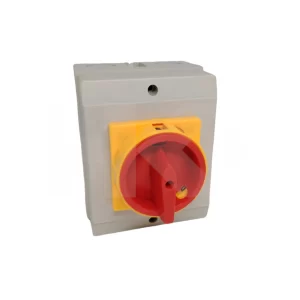 SELECTOR TELETRIC ON-OFF - CON CAJA, 40 AMP.