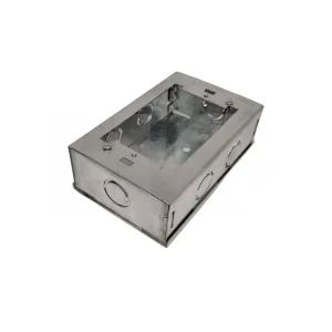 CAJA METALICA CHUQUI 118 X 76 X 40MM ZINCADA