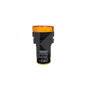 PILOTO IND. 22MM LED 220VAC AMARILLO