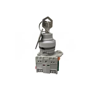 SELECTOR TELETRIC LAY37T-11Y-2 PLASTICO C/LLAVE ON-OFF